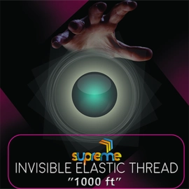 Invisible Elastic (1000 ft Spool) by Supreme Magic World