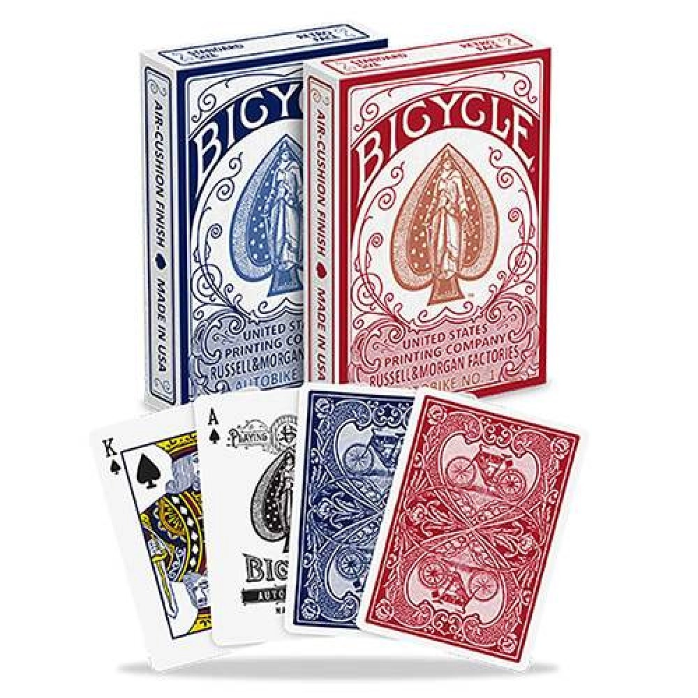 Spielkarten Bicycle - Autobike No. 1 Playing Cards - Red Back