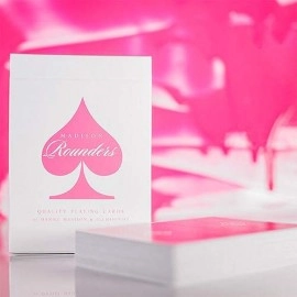 Spielkarten Pink Madison Rounders Playing Cards