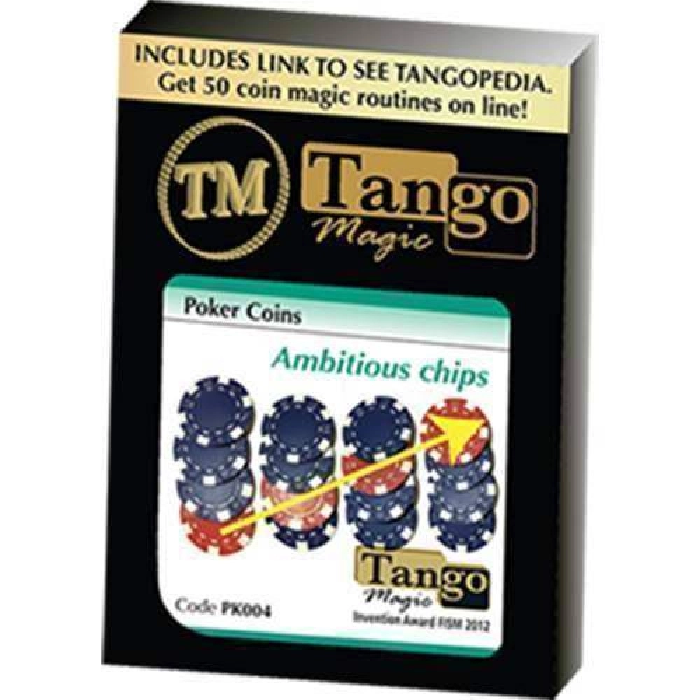 Ambitious Chip (PK004) (Gimmick and Online Instructions) by Tango Magic