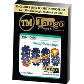 Ambitious Chip (PK004) (Gimmick and Online Instructions) by Tango Magic