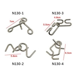 Cast Metal Puzzle N130-4