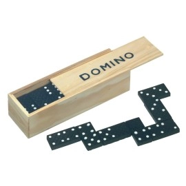 Domino wooden box