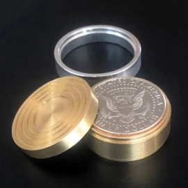 Duvivier Coin Box (Half Dollar) by Dominique Duvivier