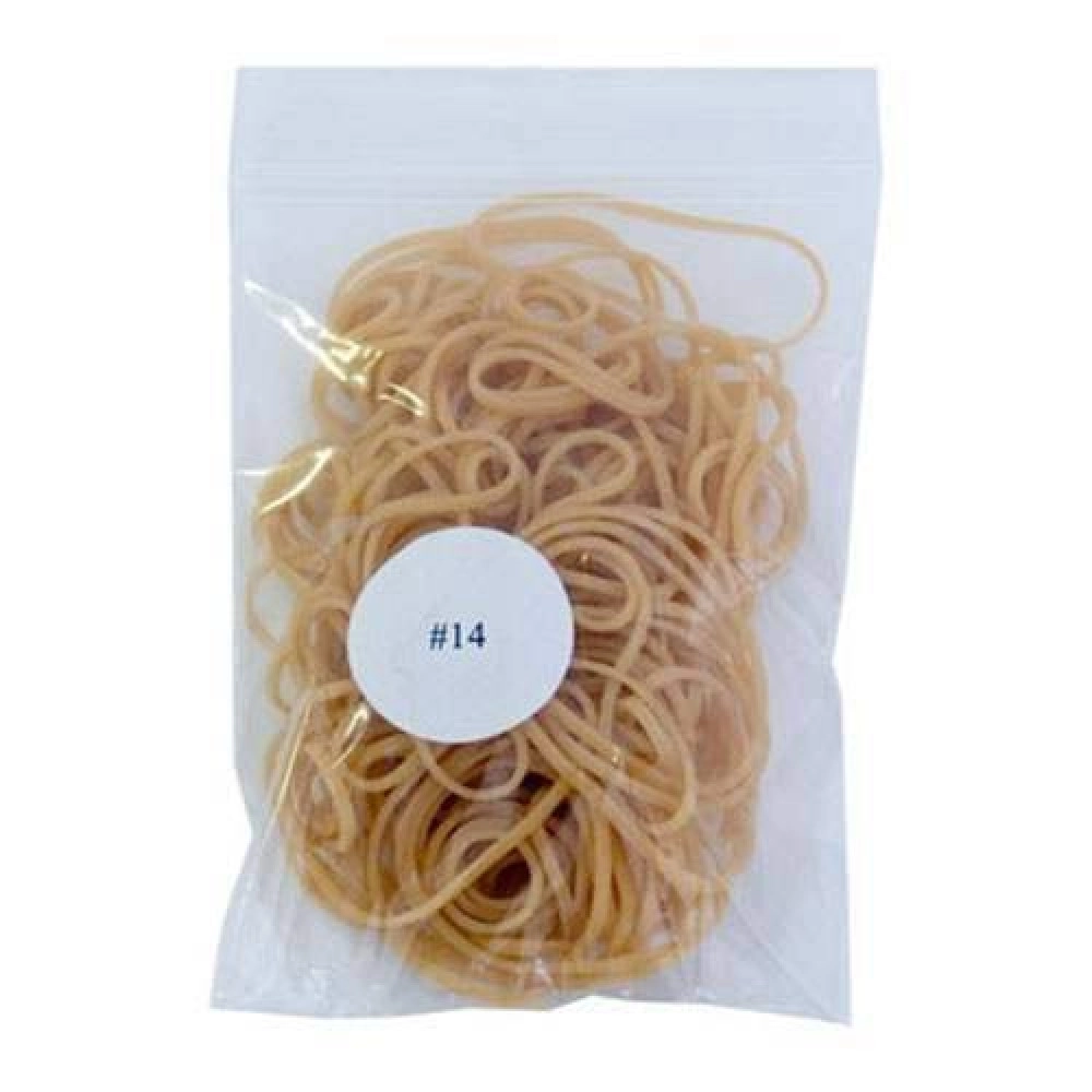 Gold Rubberbands - 100 units (5 cm) 