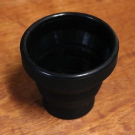 Harmonica Chop Cup Black 2 (Silicon) by Leo Smetsers