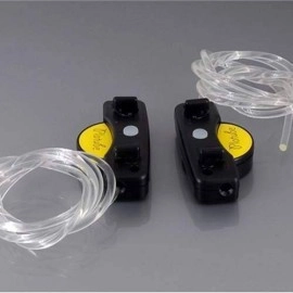 1 Pair LED Flashing Shoe Platube Laces (Yellow)