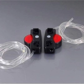 1 Pair LED Flashing Shoe Platube Laces (Red)