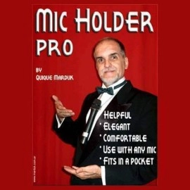 Pro Mic Holder (Chrome) by Quique Marduk