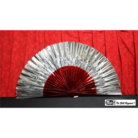 Production Fan Rolex 1" x 18" (Red and White) by Mr. Magic 