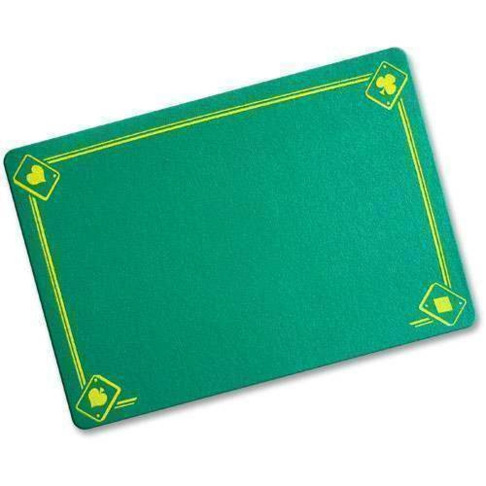 Professional Close Up Pad with Printed Aces (Green) - 58 cm x 40 cm