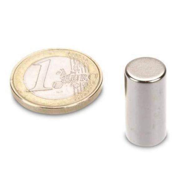 Ein Neodym Magnet - Zylinder 10 x 10 mm