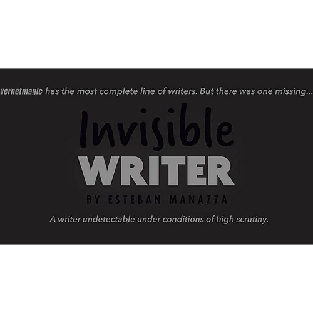Invisible Writer (Grease Lead) by Vernet 