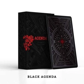 Spielkarten Agenda Black Playing Cards