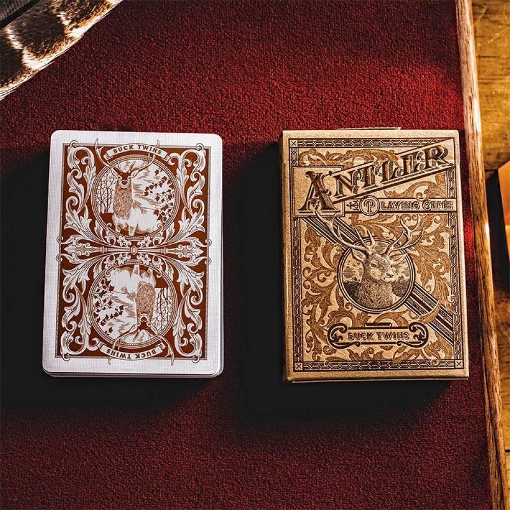 Spielkarten Antler Playing Cards by Dan & Dave - Tobacco Brown