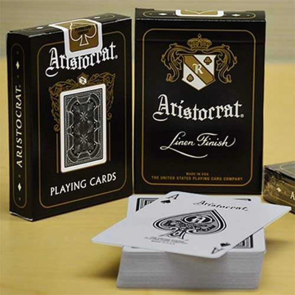 Spielkarten Aristocrat - Black Playing Cards