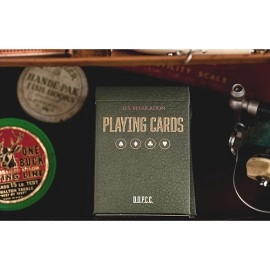 Spielkarten Vintage Plaid Playing Cards (Arizona Red) by Dan and Dave Buck