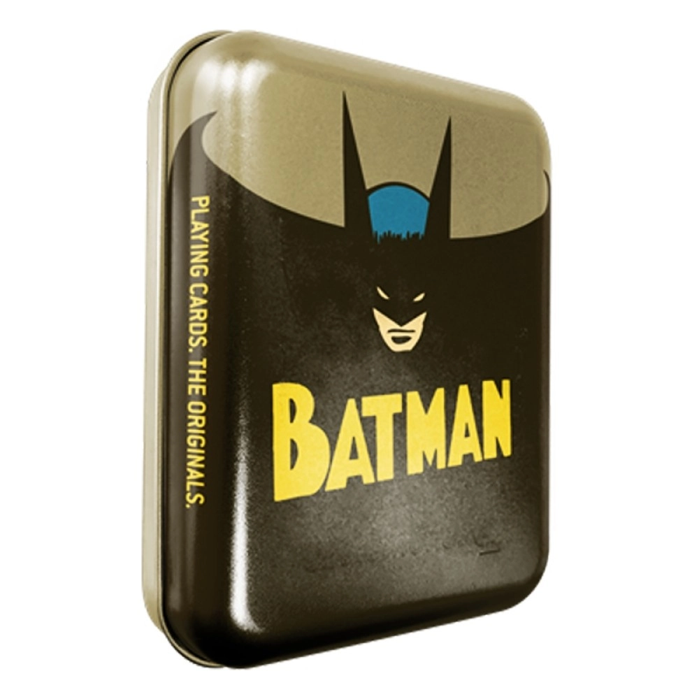 Spielkarten DC Super Heroes - Batman Playing Cards - Tattoo Tin Boxes Display