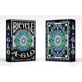 Spielkarten Bicycle A Glo Playing Cards (Blue)