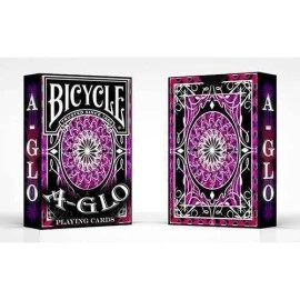 Spielkarten Bicycle A Glo Playing Cards (Red)