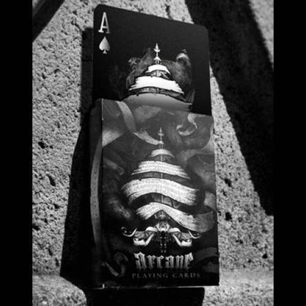 Spielkarten Bicycle Arcane Black - Rising card Deck by Ellusionist