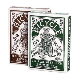 Spielkarten Bicycle - Autobike - Green backs