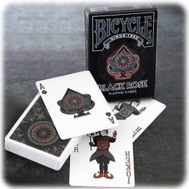 Spielkarten Bicycle - Black Rose