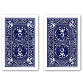 Single Bicycle Gaff Card - Double Blue Back