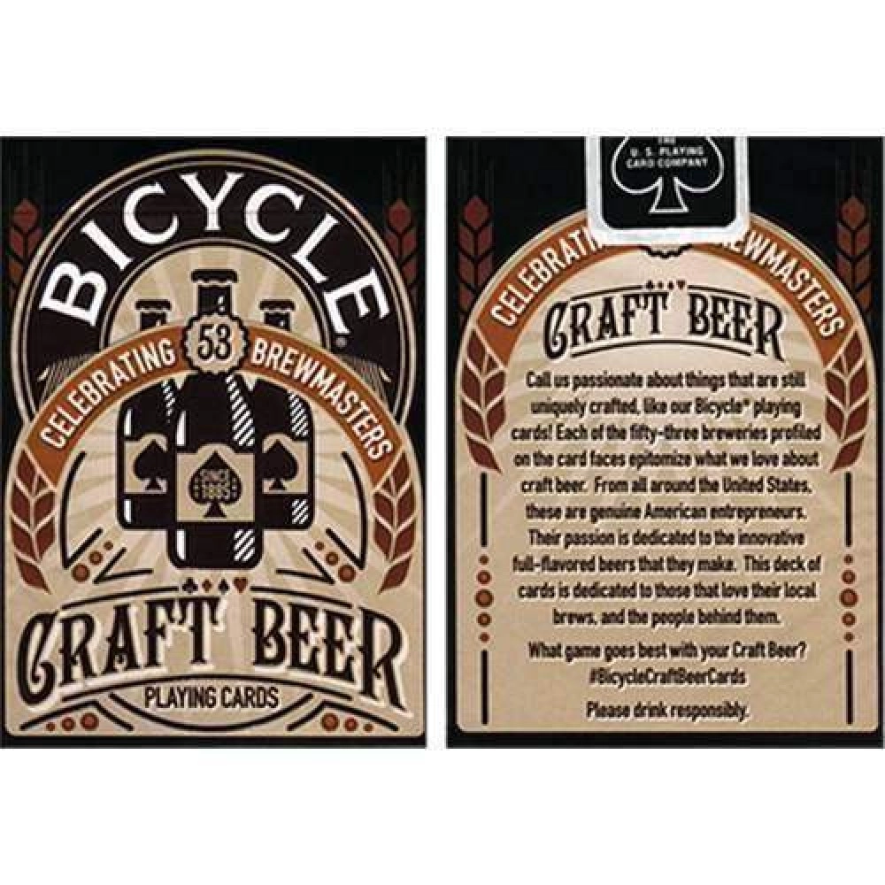 Spielkarten Bicycle Craft Beer Deck by US Playing Card Co.