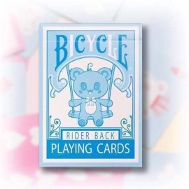 Spielkarten Bicycle - Lovely Bear - Light blue	