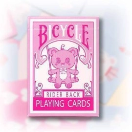 Spielkarten Bicycle - Lovely Bear - Pink