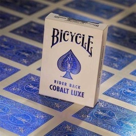 Spielkarten Bicycle    MetalLuxe Cobalt Rider Back by US Playing Card Co
