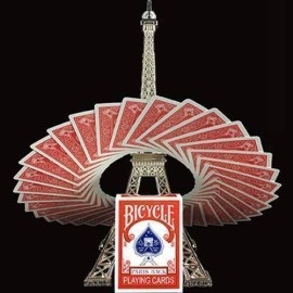 Spielkarten Bicycle Paris Back Limited Edition Red Playing Cards
