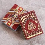 Spielkarten Bicycle - Red Castle