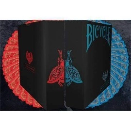 Spielkarten Bicycle Scarab (Red) Playing Cards by Crooked Kings