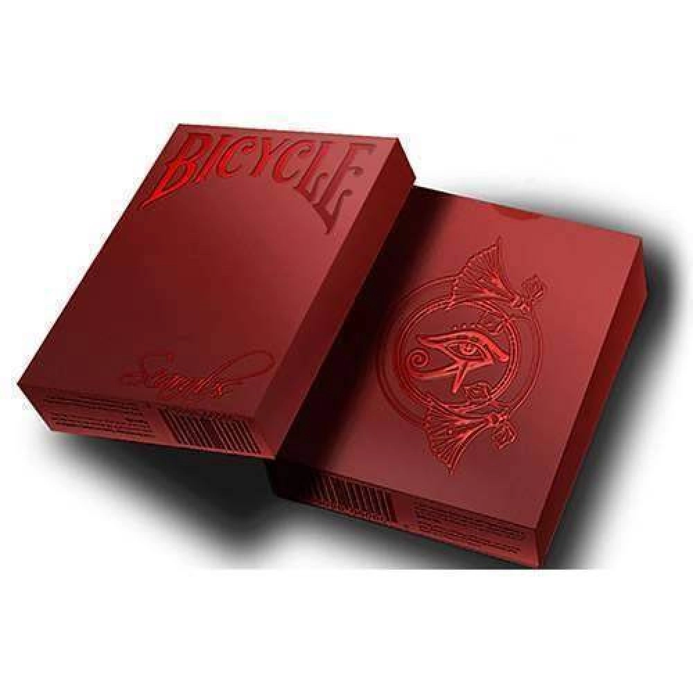 Spielkarten Bicycle Scarab Ruby (Limited Edition) Playing Cards by Crooked Kings