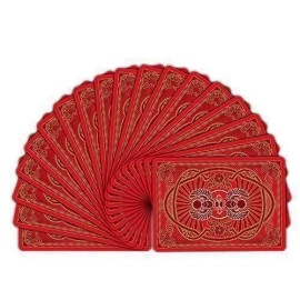 Spielkarten Bicycle Scarab Ruby (Limited Edition) Playing Cards by Crooked Kings