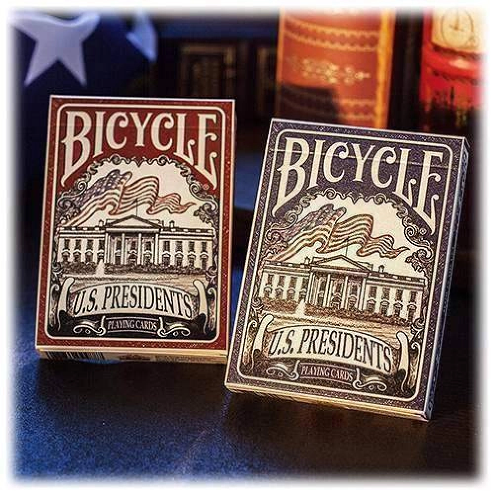 Spielkarten Bicycle U.S. Presidents Playing Cards - Democratic Blue