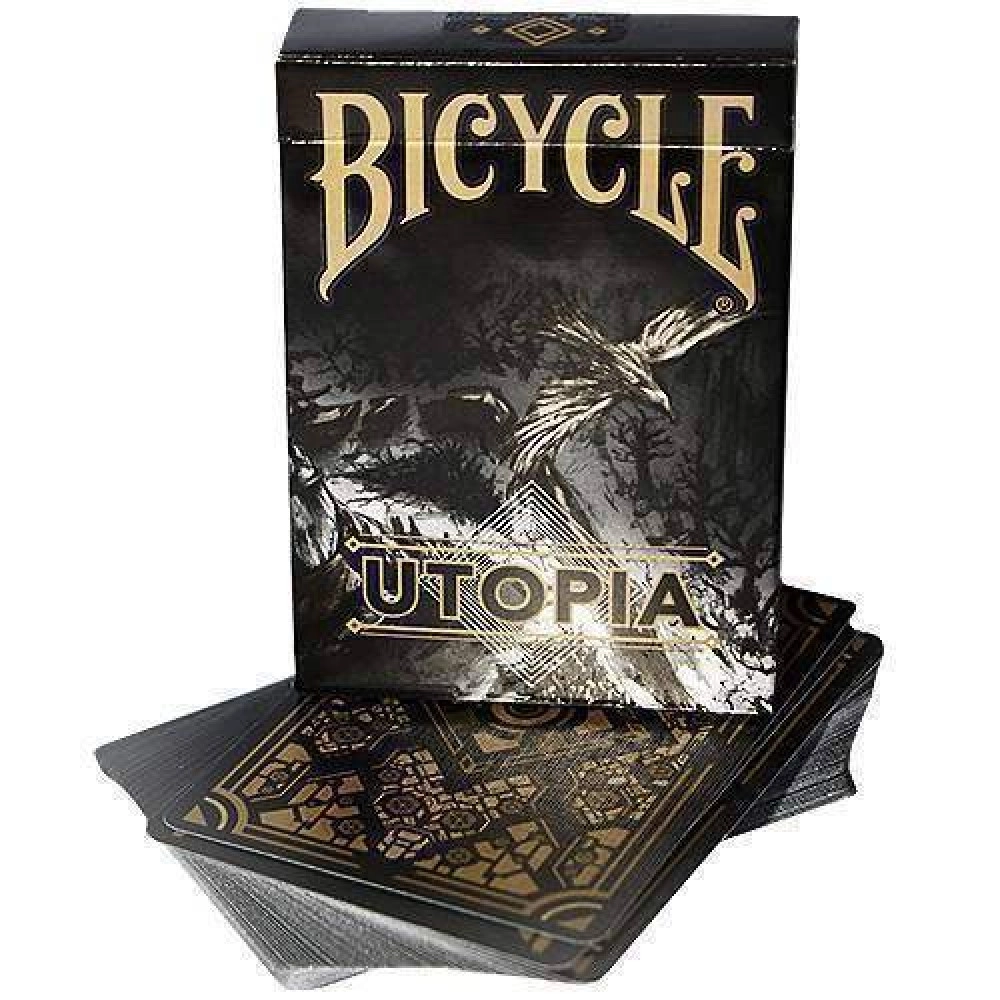 Spielkarten Bicycle - Utopia - Black