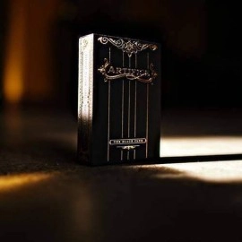 Spielkarten Black Club Artifice Deck by Ellusionist - Gold