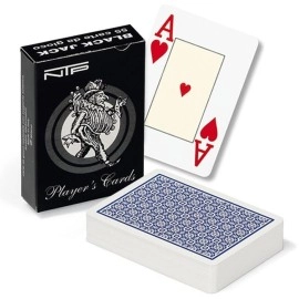 Spielkarten NTP Long Life Black Jack Blue