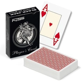 Spielkarten NTP Long Life Black Jack Red