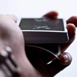 Spielkarten Kings Black Playing Cards by Ellusionist