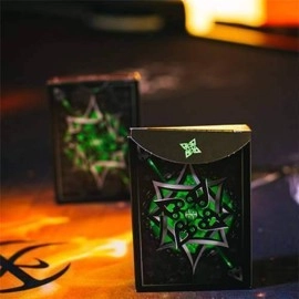 Spielkarten Blades Bloodspear Emerald Edition by World Card Experts 