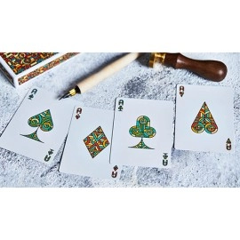 Spielkarten Bloodlines (Emerald Green) Playing Cards by Riffle Shuffle