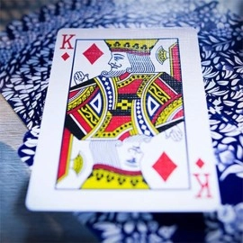 Butterfly Playing Cards Marked (Blue) by Ondrej Psenicka