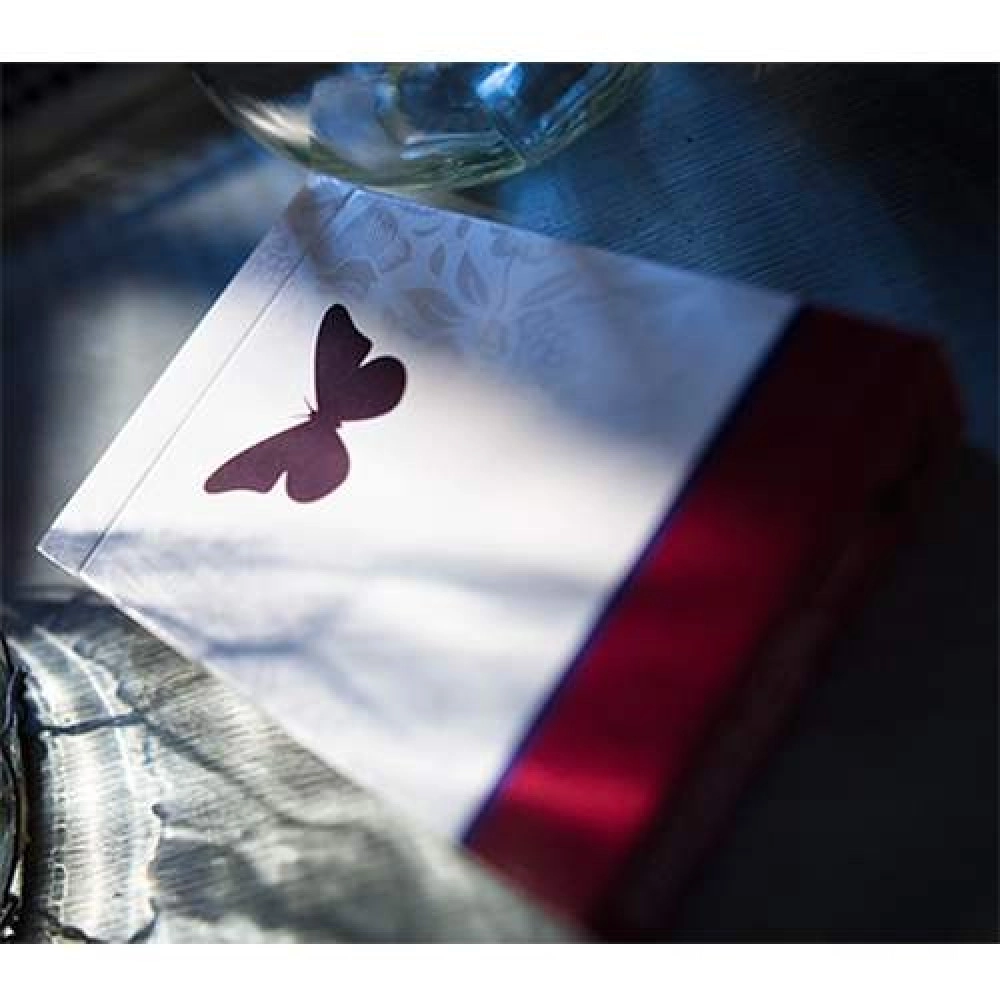 Butterfly Playing Cards Marked (Red) by Ondrej Psenicka