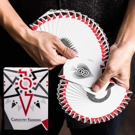Spielkarten Cardistry Fanning Playing Cards - White Edition
