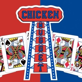 Spielkarten Chicken Nugget Playing Cards - Red