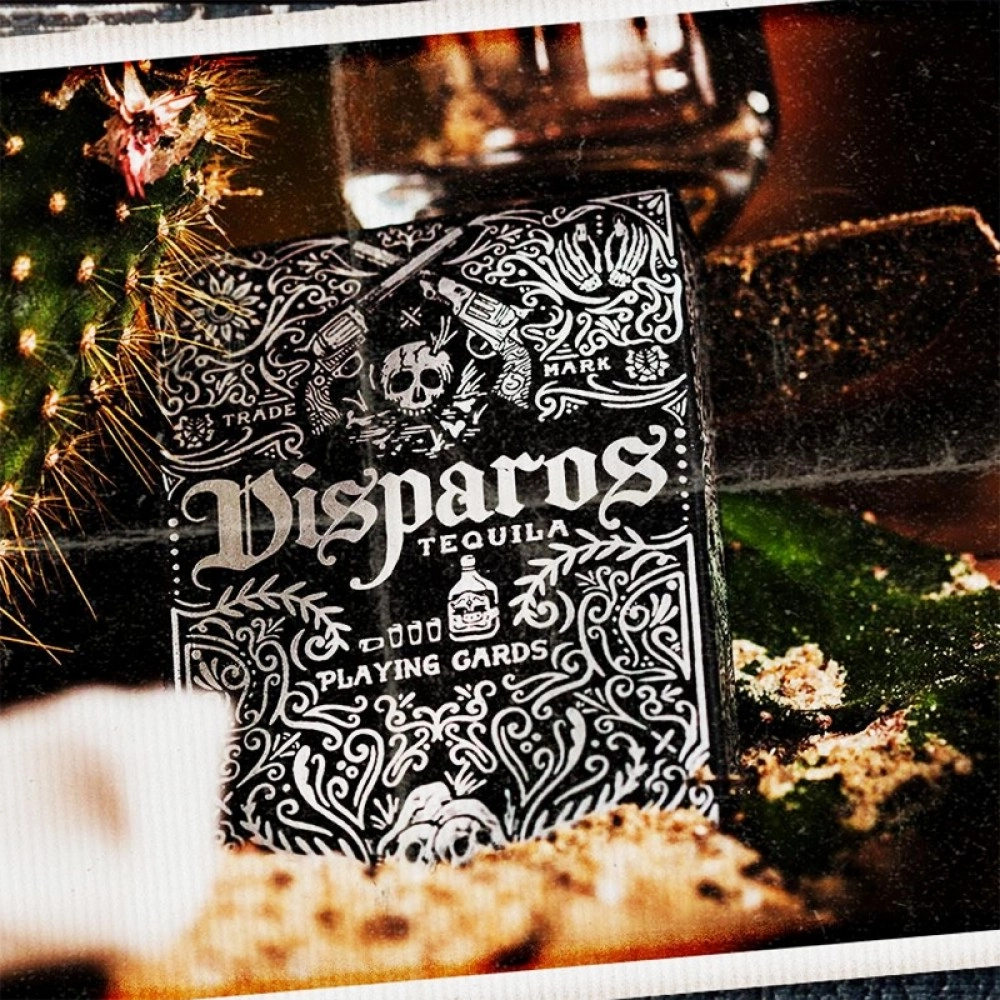 Spielkarten  Disparos Tequila Black Playing Cards by Ellusionist